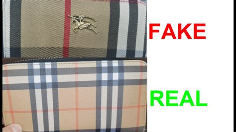 fake vs real burberry wallet|knock off burberry wallet.